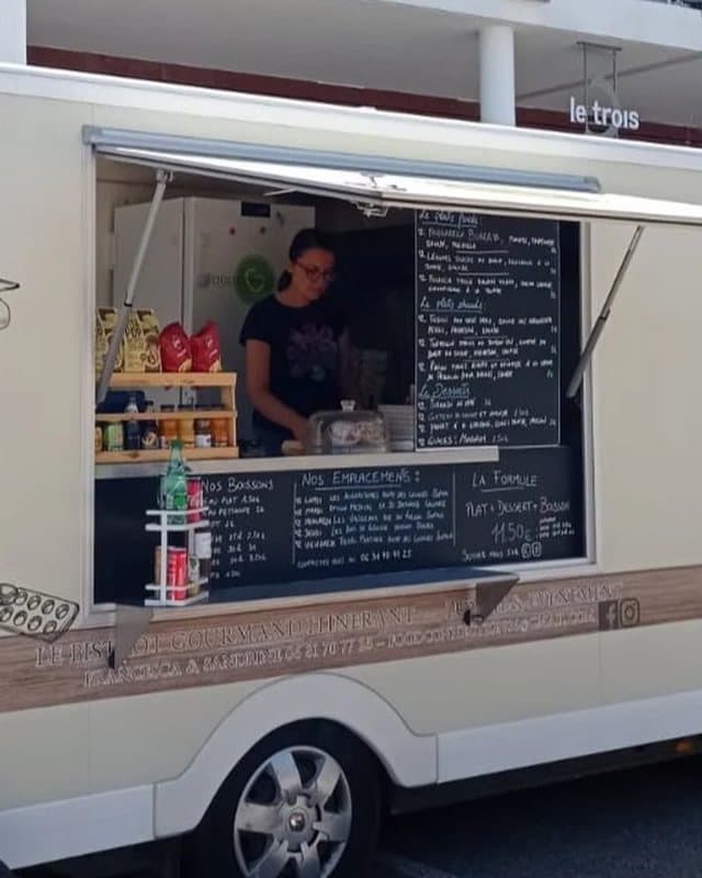 Le food truck Food Connection en service à Sophia Antipolis
